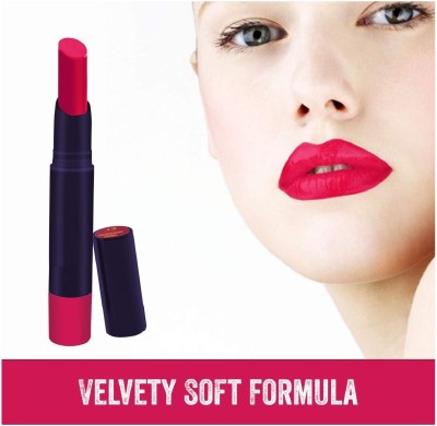 YAWI Perfect For Non Transfer Waterproof, Smudge-Proof Matte Lipstick(Fussion Pink, 3.6 g)