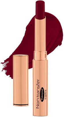 tanvi27 Long Lasting Smudge Proof Non Transfer Waterproof Deep Red Lipstick(DEEP RED, 2.5 g)