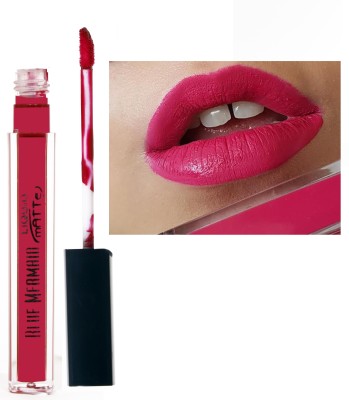 BLUEMERMAID New Ultra Smooth Matte Liquid Lipstick(PINK, 6 ml)