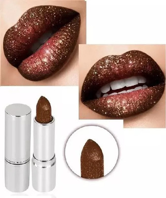 GFSU - GO FOR SOMETHING UNIQUE Shimmer Glitter Lipstick(brown, 3.6 g)