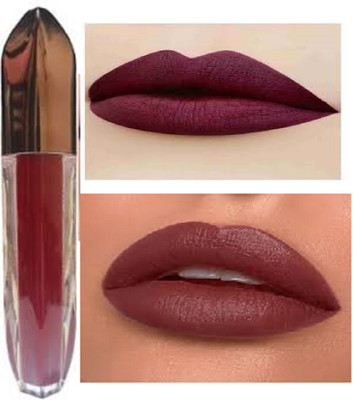 Luipui SOFT MATTE FINISH MAROON COLOR LIQUID LIPSTICK PACK OF 1(MAROON, 5 ml)