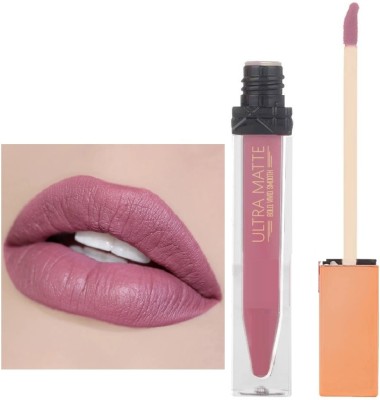 Arcanuy Non Transfer Professionally Longlasting Liquid Lipstick(dull pink, 12 ml)