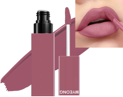 MYEONG Matte Rose Glow Highly Pigmented Super Stay Matte Ink Liquid Lipstick(Rose Glow, 5 g)