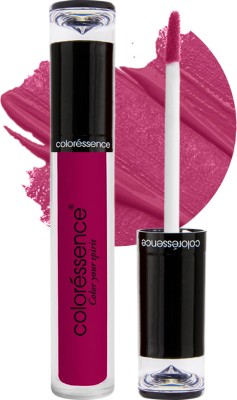 COLORESSENCE Lipstay Transfer Proof Matte Finish Highly Pigmented Deep Color Liquid Lipstick(Mulberry Silk, 4 ml)