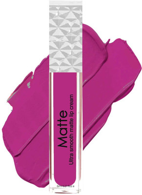 GABBU ipstay Transfer Proof Matte Finish Highly Pigmented Deep Color Liquid Lipstick(Pink Flame, 6 ml)