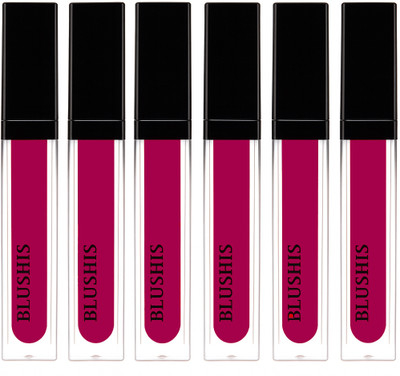 BLUSHIS Super Stay Matte Ink | Liquid Lipstick | Smudgeproof | Non Transfer(MAGENTA, 48 ml)