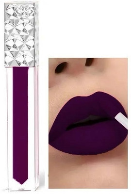 GABBU Liquid Lipstick | Highly Pigmented | Long Lasting(DARK PURPLE, 5 ml)