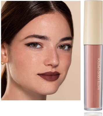 Vyomiris LIQUID MATTE LIPSTICK LONG LASTING AND WATERPROOF(BROWN, 4.5 ml)