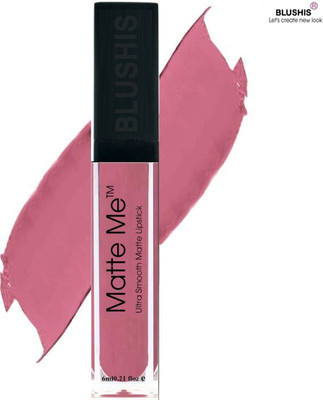 BLUSHIS Non Transfer Waterproof Professionally LonglastingLiquid(Baby Pink, 8 ml)