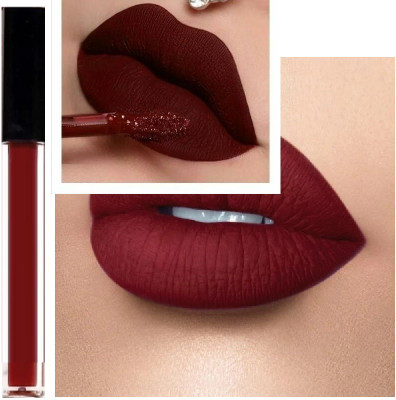 HUZURLU VIBRANT COOL DEEP MAROON LIPSTICK-12(deep maroon, 6 g)