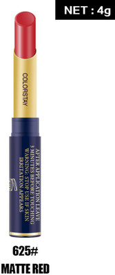maliao BEEMALIAO Lipstick Color Stay Waterproof Non Transfer Lipstick Shade 625(Matte Red, 4 g)