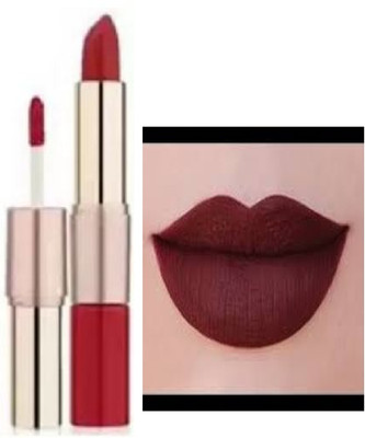 Luipui BEST 2 IN 1 MATTE FINISH LIPSTICK PACK OF 1(MAROON, 6 g)