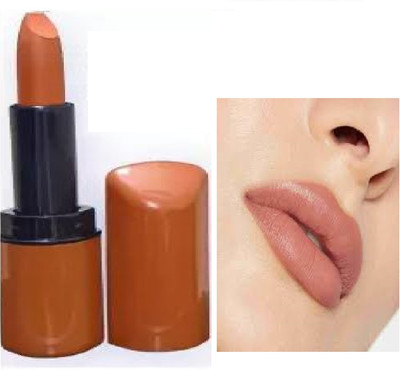 Luipui awesome light brown matte finish lipstick pack of 1(brown, 6 g)