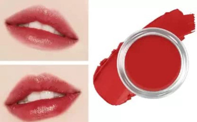 GABBU Lightwet Red Lip Tint & Cheek Tint Multi use lip balm(red, 8 g)