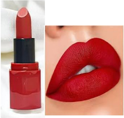 Luipui latest best red matte lipstick long lasting pack of 1(red, 6 g)