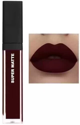 DARYUE Non Transfer Smudge Proof Longlasting Sensational Maroon Liquid Matte Lipstick(MAROON, 6 ml)