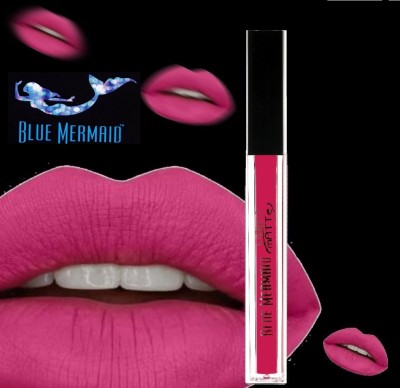 BLUEMERMAID NEW PINK MATTE LIQUID LIPSTICK, LONG WEARING FORMULA(PINK, 6 ml)