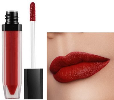 tanvi27 Soft matte Smudge Proof Longlasting Liquid Matte Lipstick(BOLD RED, 8 ml)