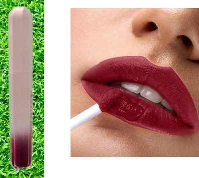 Luipui amazing liquid maroon matte lipstick pack of 1(maroon, 10 ml)