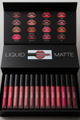 Sh.Huda PREMIUM LIQUID MATTE FULL COLLECTION - 16 Multi Shades Lipsticks(Multicolour, 96 ml)
