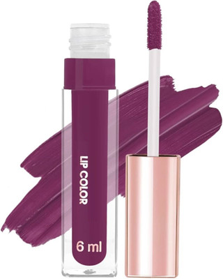 Jiwoo Matte finish liquid lipstick for all day use(purpule, 6 ml)