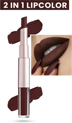 GABBU Non-Sticky and Non-Drying, Sensational Liquid Matte Lipsticks(DARK MAROON, 7 ml)