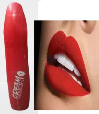 Luipui red matte liquid lipstick pack of 1 awesome long lasting(red, 6 g)