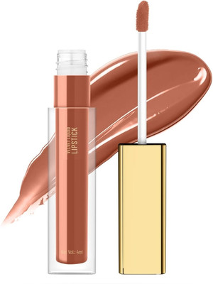 GABBU Liquid Matte Lipstick Transfer-proof, Long-Lasting & Non-Drying(Mocha Brown, 4 ml)