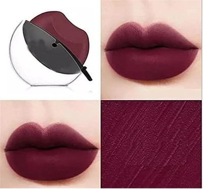 GFSU - GO FOR SOMETHING UNIQUE APPLE LIPSTICK WATERPROOF APPLE SHAPE LIPSTICK(MEDIUM VIOLET, 5 g)