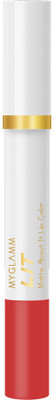 MyGlamm Matte About It Lip Color-Crimson Calypso-2.8gm(Cherry Tap, 2.8 g)