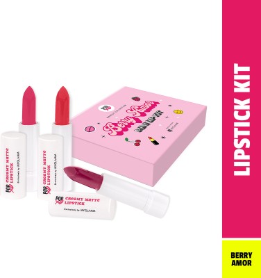 MyGlamm POPxo Makeup Collection -Mini Lip Kit(BERRY AMOR, 7.5 g)