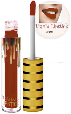 AFARAXIA Matte Liquid Lipstick Non-Transfer Lipstick Waterproof Brown(BROWN, 8 ml)