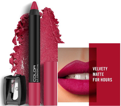 Arcanuy Crayon Matte Lipstick | Intense color | Keeps Lips Moisturized(rich high, 3.5 g)