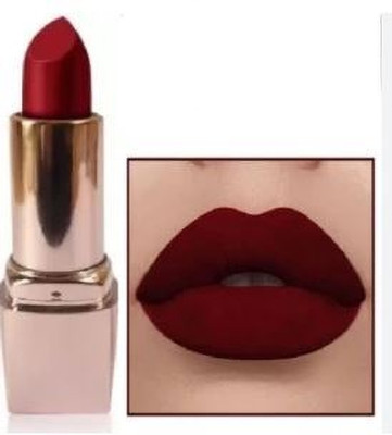 Luipui matte maroon beautiful lipstick for pack of 1(maroon, 6 g)