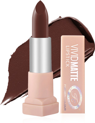 FASHION COLOUR VIVID MATTE LIPSTICK SHADE 18(Red Iron, 3.8 g)