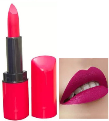 Luipui best pink matte finish lipstick pack of 1 awesome and wonderful(pink, 6 g)