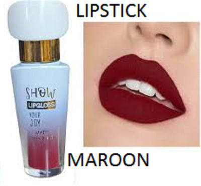 Luipui BEST MAROON LIQUID MATTE LIPSTICK PACK OF 1(MAROON, 6 ml)