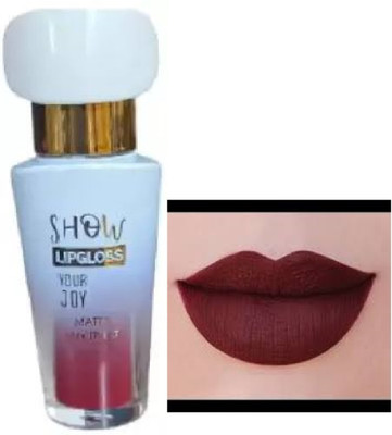 Luipui best maroon matte look liquid lipstick pack of 1(maroon, 6 ml)