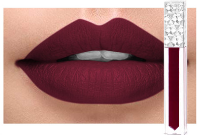 Latixmat Waterproof Matte Ultra Smooth Long Lasting Liquid Lip Stick(Marron, 5 ml)
