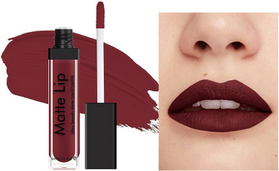 Wonholli Smudge Proof | Highly Pigmented Smudge Proof | Highly Pigmented(Maroon, 6 ml)
