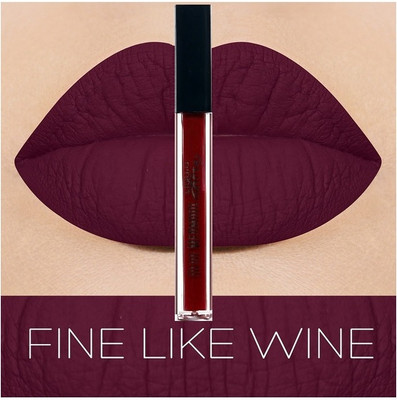 BLUEMERMAID NEW LIQUID MATTE LIPSTICK MAROON COLOR BEST SMUDGE PROOF(MAROON, 6 ml)