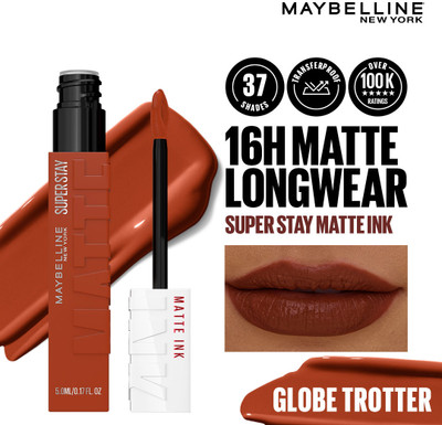 MAYBELLINE NEW YORK Super Stay Matte Ink Liquid Lipstick(Globe Trotter, 5 ml)