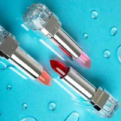 MYEONG Transparent Color Changing Jelly Lipstick Moisturizing gel Lipstick(Transparent, 10.8 g)
