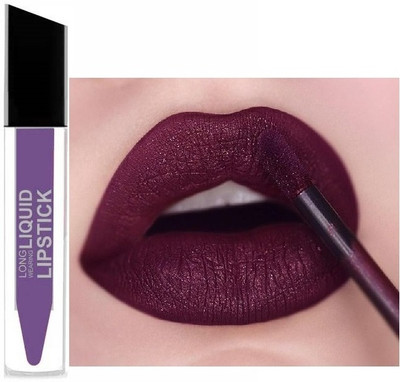 GFSU - GO FOR SOMETHING UNIQUE New Best Non Transfer Smudge Proof Longlasting Sensational Liquid Matte Lipstick(wine, 6 ml)