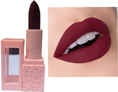 AMOSFIA Matte finish ultra soft Smudge Non Transfer Lip Crayon_A150(Maroon, 5 g)