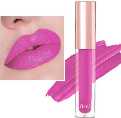 Latixmat KISS PROOF LONG WEAR MATTE LIQUID LIPSTICK , LIGHTWEIGHT WATERPROOF LIPSTICK(PINK, 6 ml)