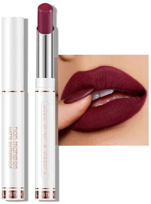 Jiwoo wine Non-Transfer Long Stay & Smooth Lipstick(WINE, 3.8 g)