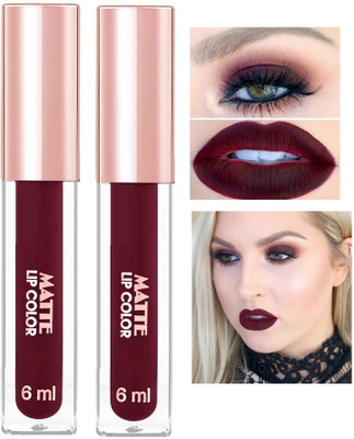 Jiwoo MATTE BOLD SMOOTH LIP COLOR LIPSTICK(maroon, 12 ml)
