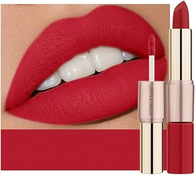 DYSOKAYO 2 in 1 Matte liquid Lipstick and Matte Lip Makeup(Red, 8 g)