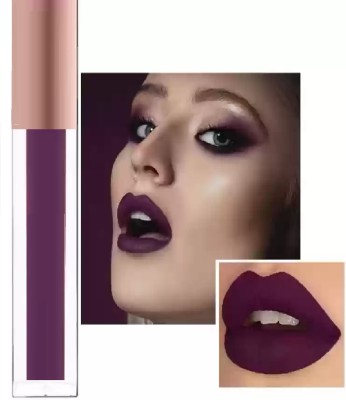 tanvi27 Purple Lipstick Matte , Long Lasting Lipstick Smudge Proof full coverage finish(purple, 6 ml)